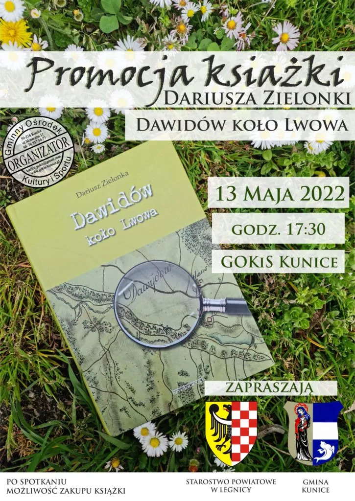 Baner - promocja książki D.Zielonki pt. Dawidów koło Lwowa