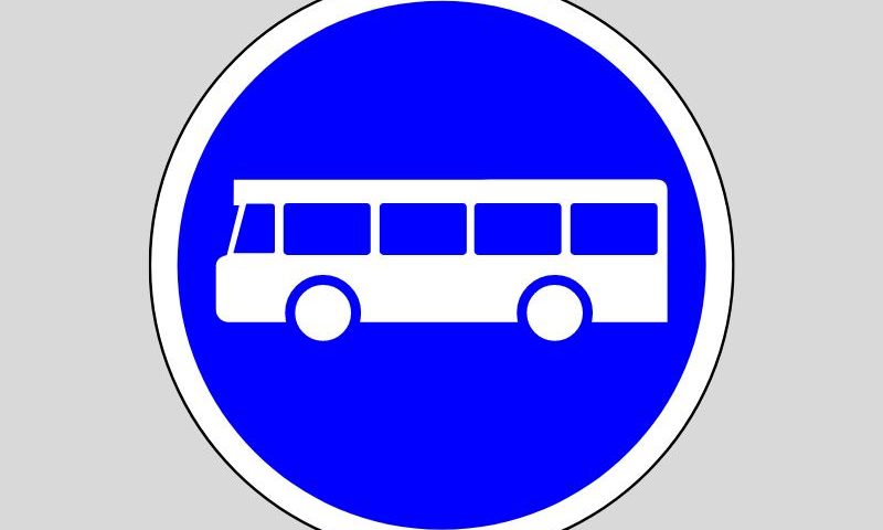 Autobus - znak