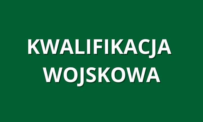 kwalifikacja wojskowa