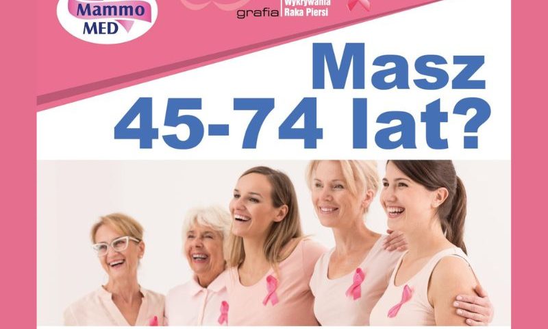 mammografia w Kunicach - obraz promujący badanie
