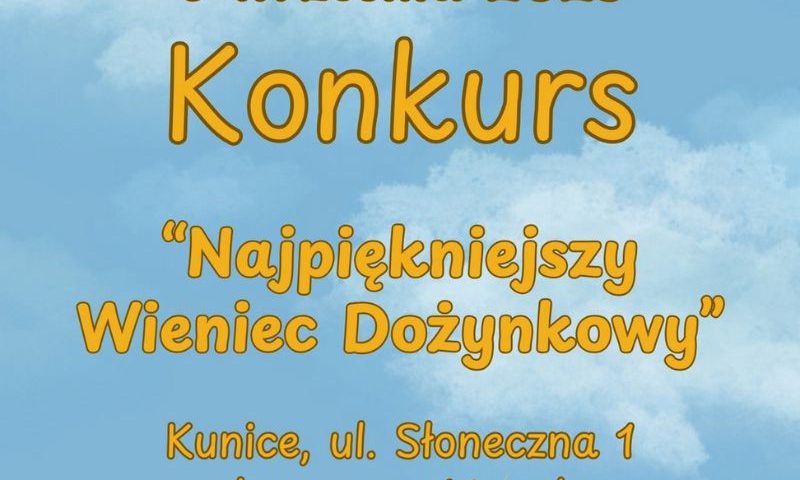 Konkurs dożynkowy
