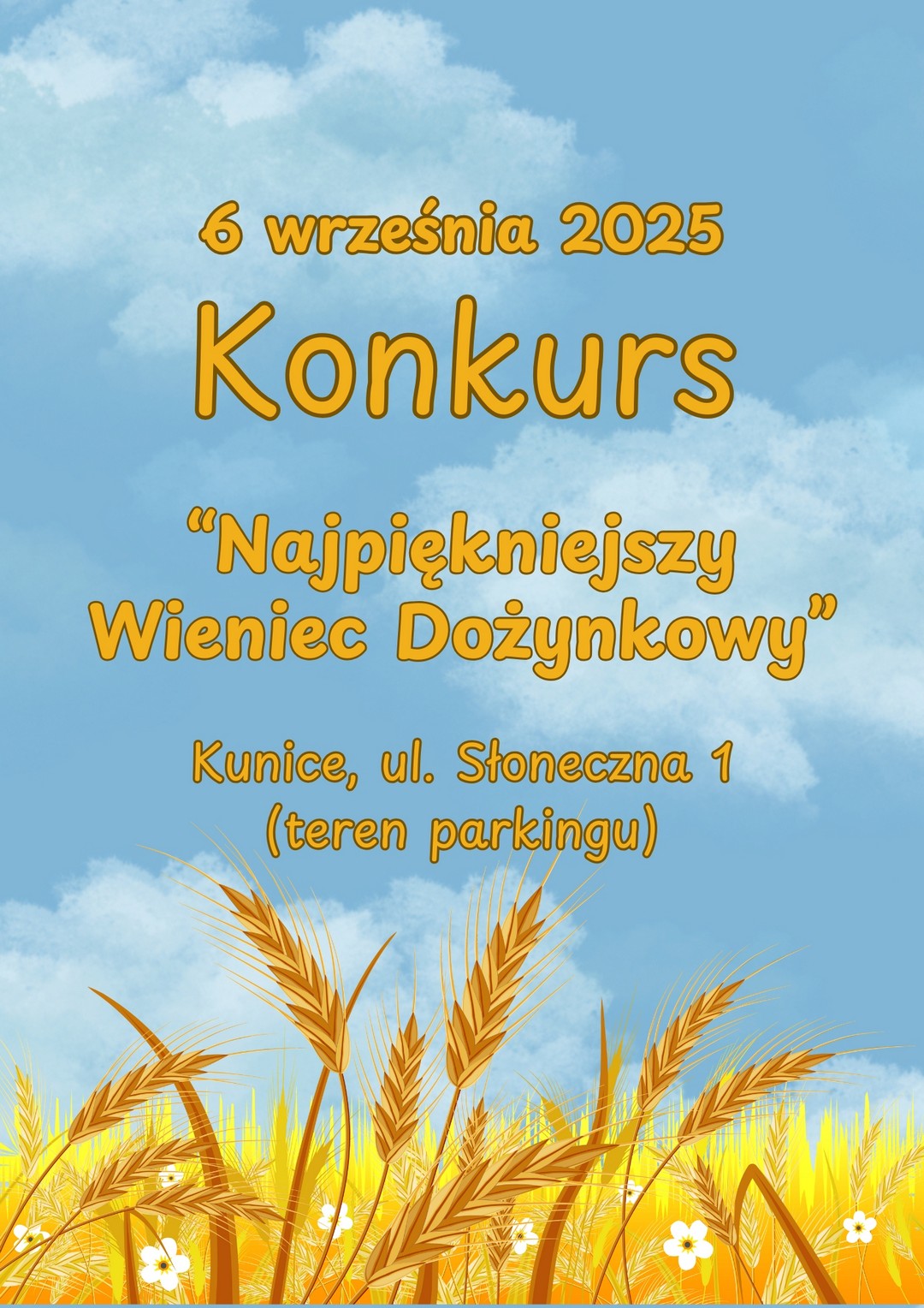 Konkurs dożynkowy 2025