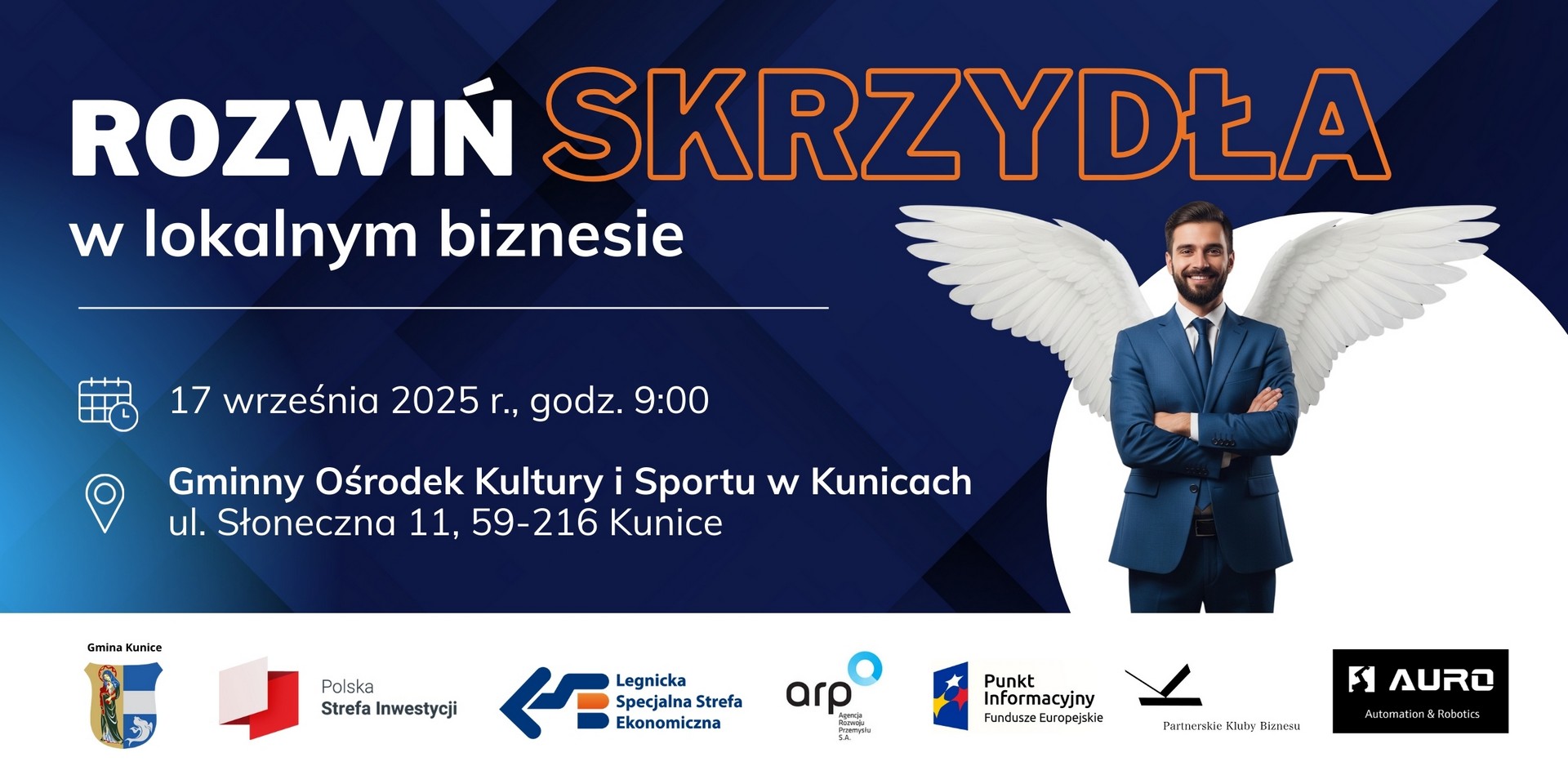Rozwiń skrzydła w lokalnym biznesie - baner