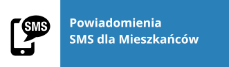 Powiadomienia SMS dla Mieszkańców - panel boczny