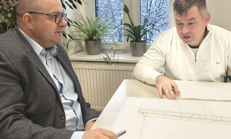 Rozmowa nt. koncepcji ścieżki rowerowej (UG Kunice)