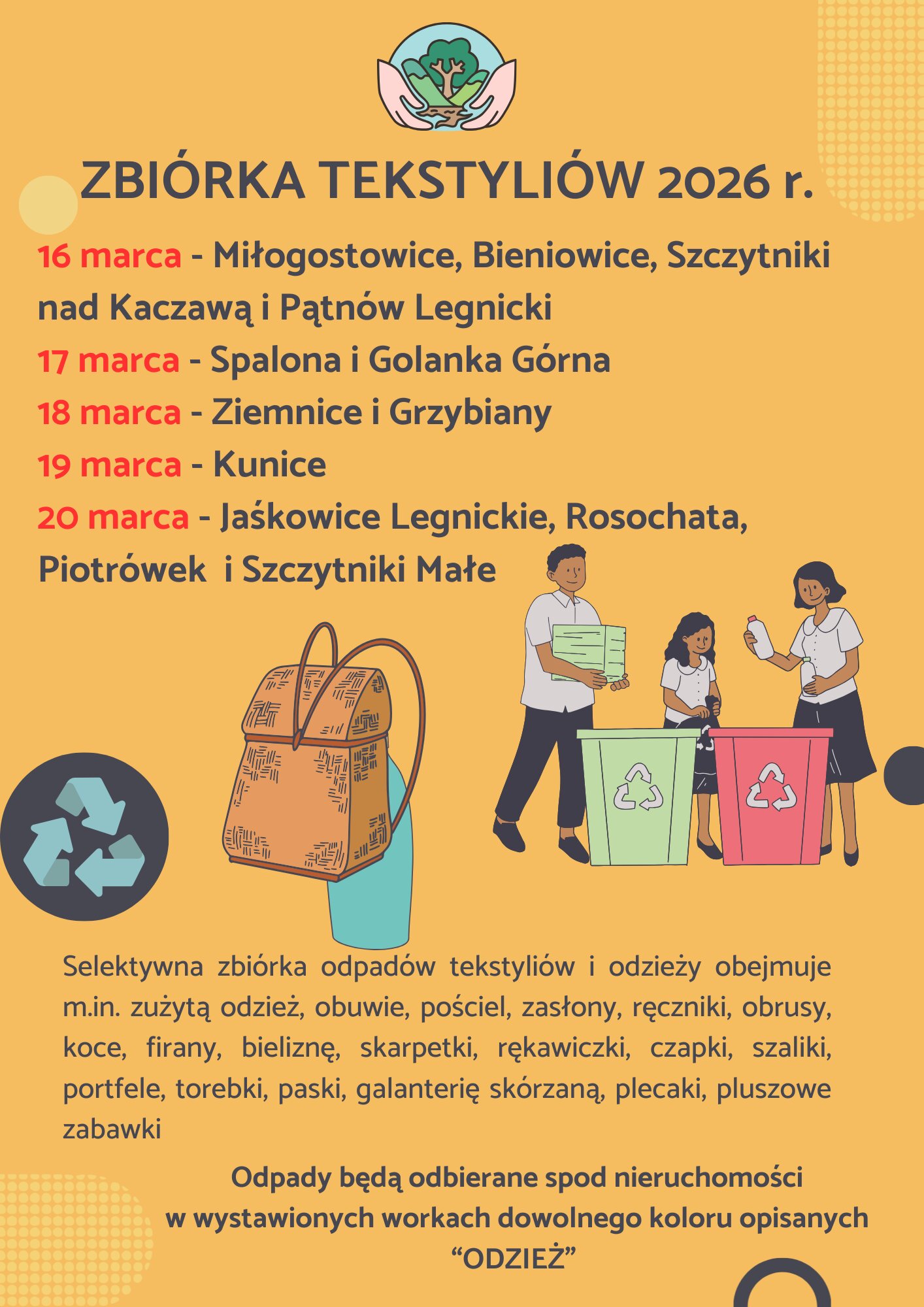 Zbiórka tekstyliów